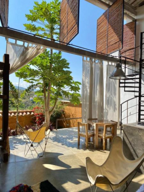 LOFT SAJA. Diseño en tapia pisada contemporáneo